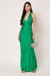 Amagyaa green maxi dress