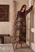 Amagyaa brown kaftan