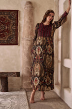 Amagyaa brown kaftan