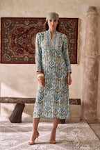 Amagyaa noor blue kaftan