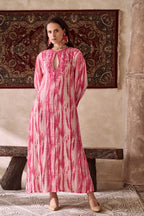 Amagyaa pink kaftan