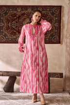 Amagyaa pink kaftan