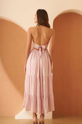 Amagyaa baby pink maxi dress
