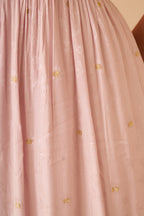Amagyaa baby pink maxi dress