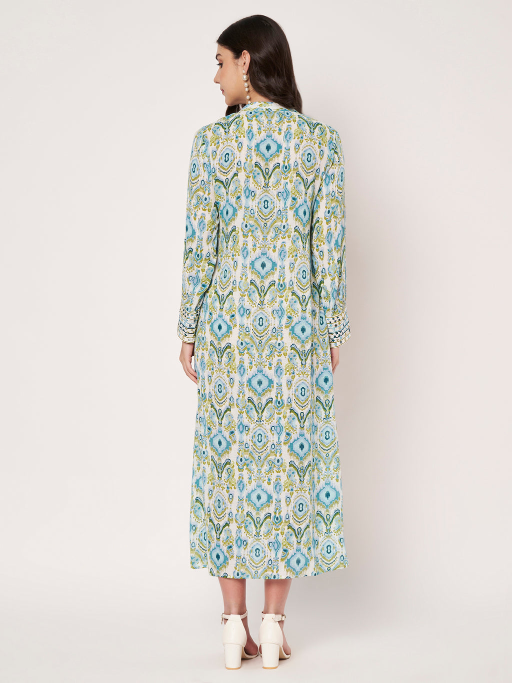 The Noor Blue Kaftan collection