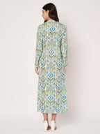 The Noor Blue Kaftan collection