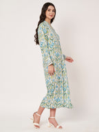The Noor Blue Kaftan collection