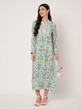 The Noor Blue Kaftan collection