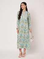 The Noor Blue Kaftan collection