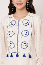 Amagyaa Noor White Kaftan