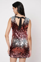 Amagyaa glitter mini dress