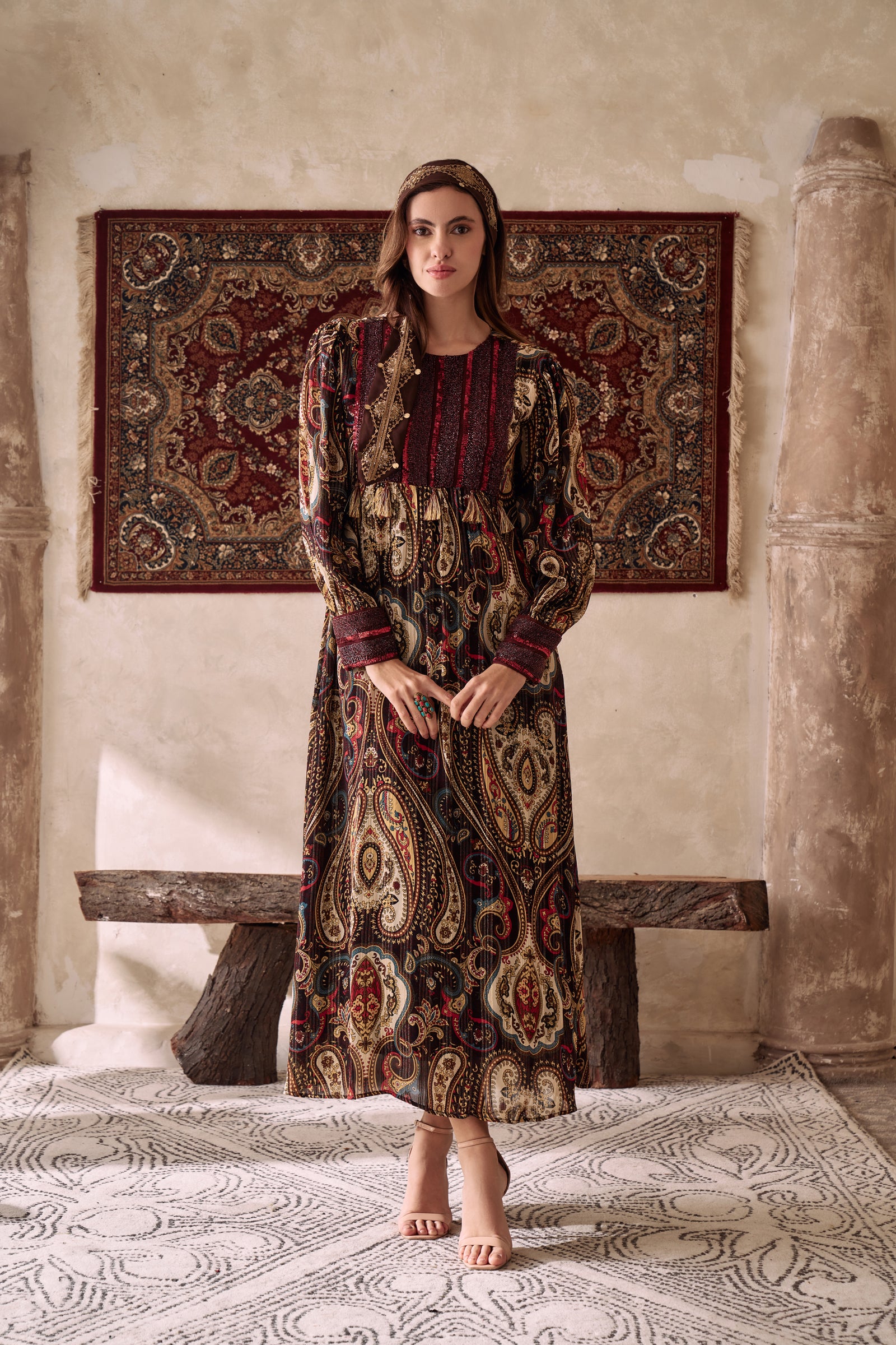 Noor Black Kaftan Collection