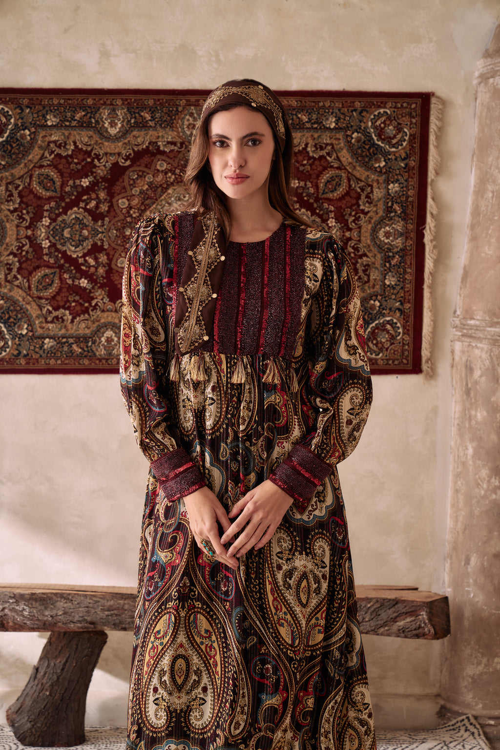 Noor Black Kaftan Collection
