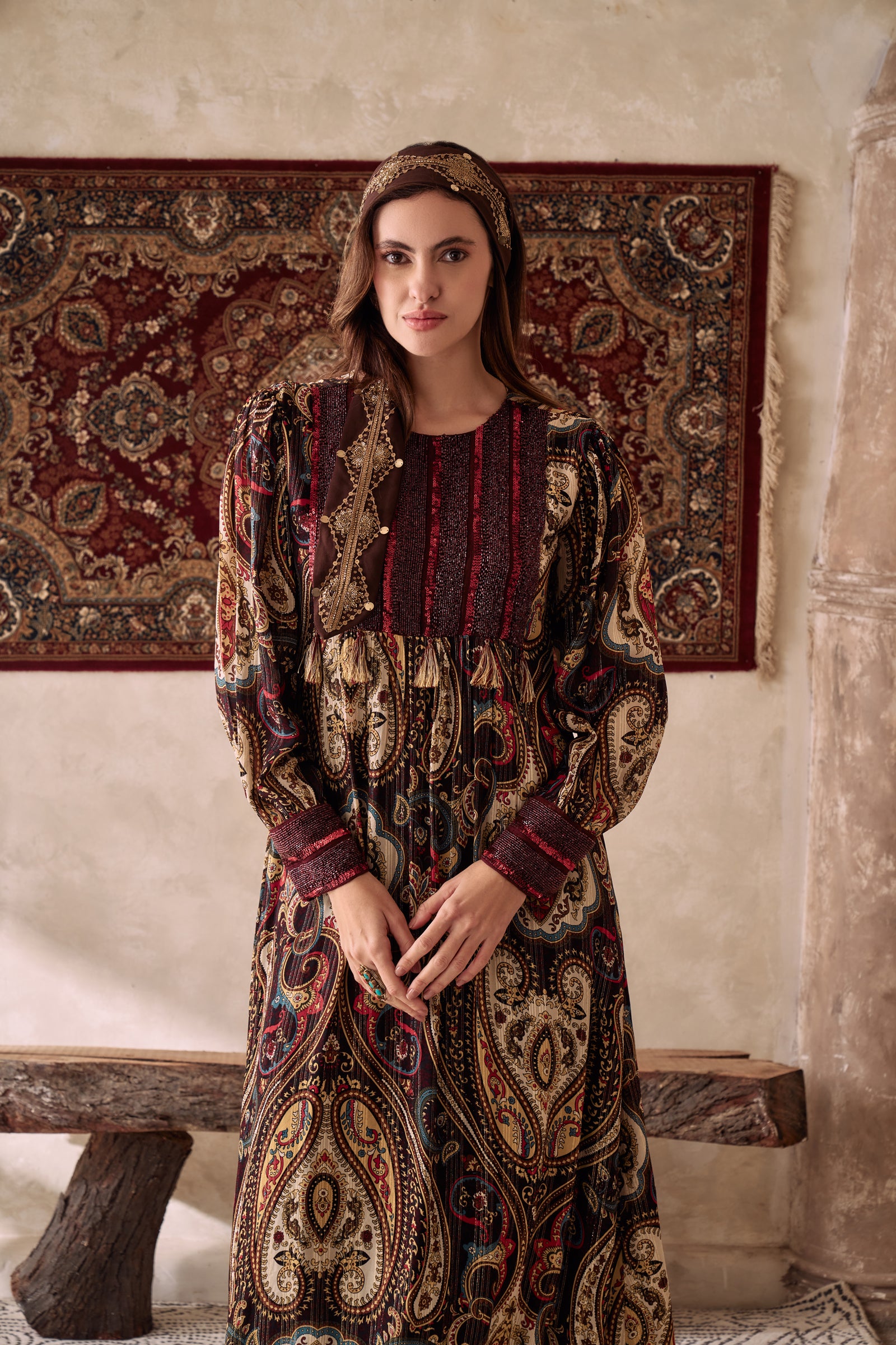 Noor Black Kaftan Collection
