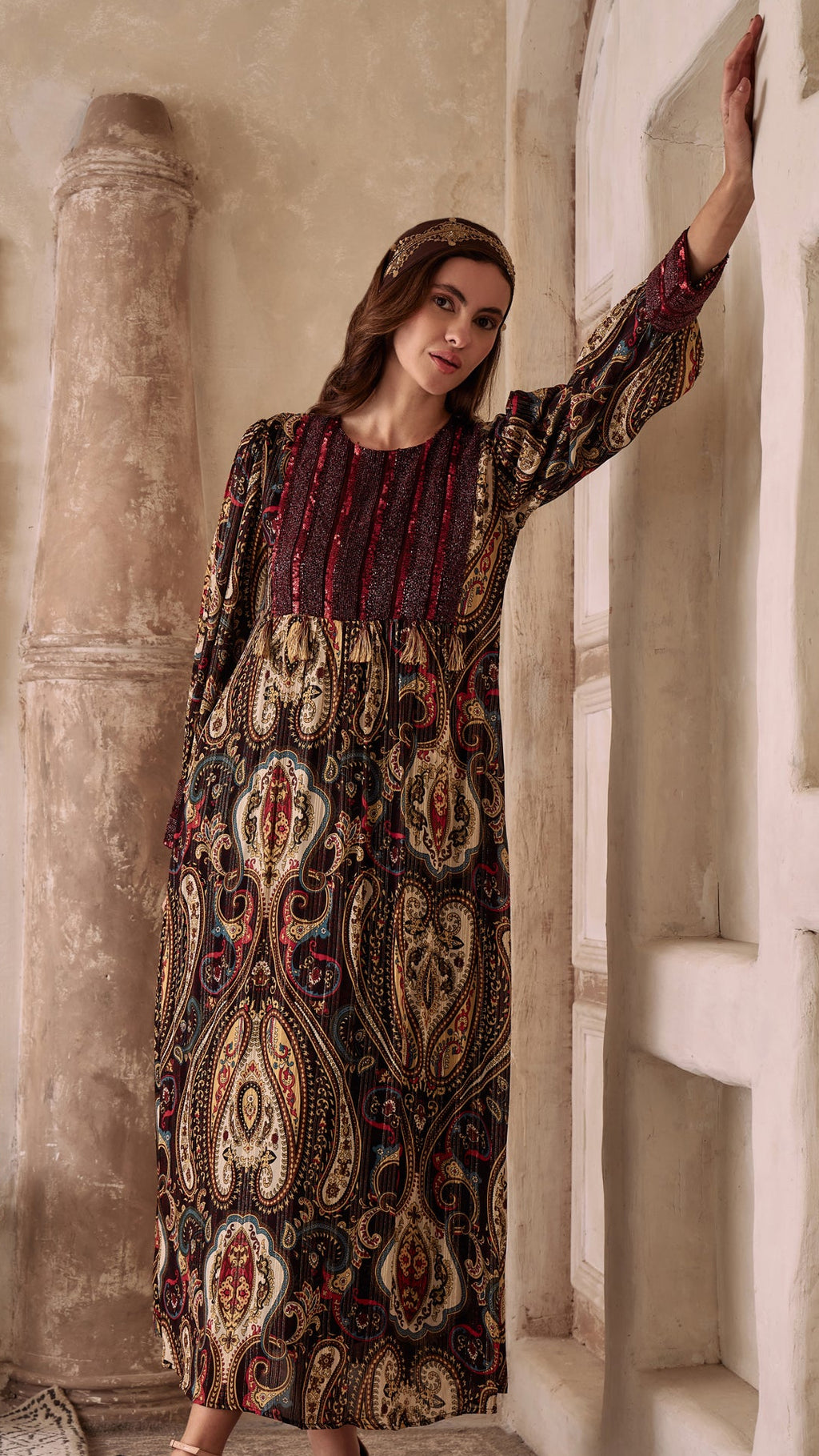 Noor Black Kaftan Collection