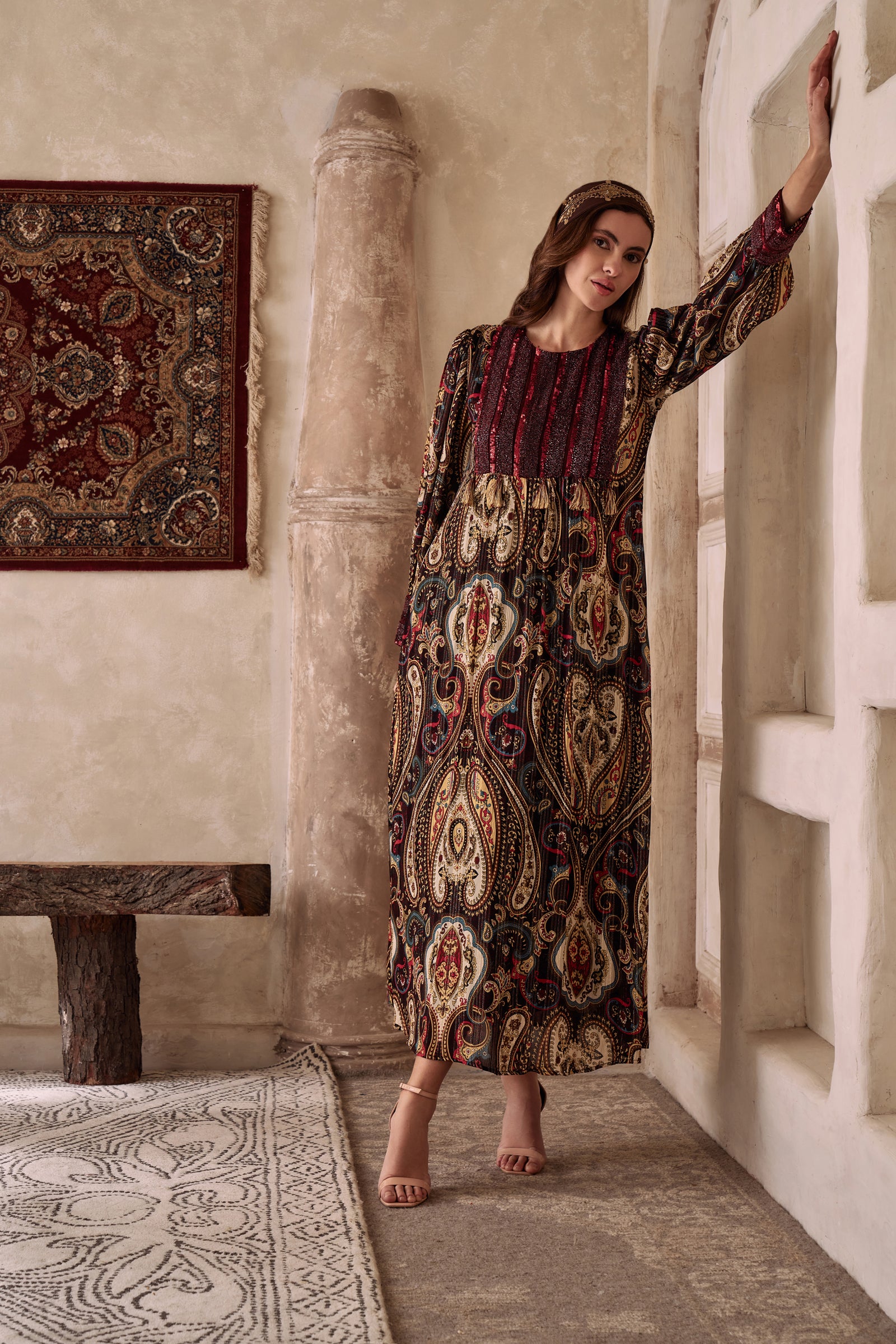 Noor Black Kaftan Collection