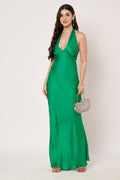 Amagyaa green maxi dress
