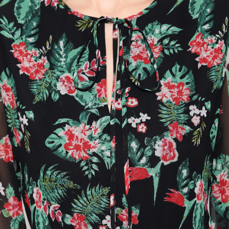 Midnight Bloom Maxi Dress