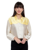 Women's yellow ombre Shirt