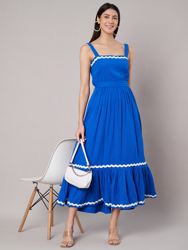 Blue Maxi Dress