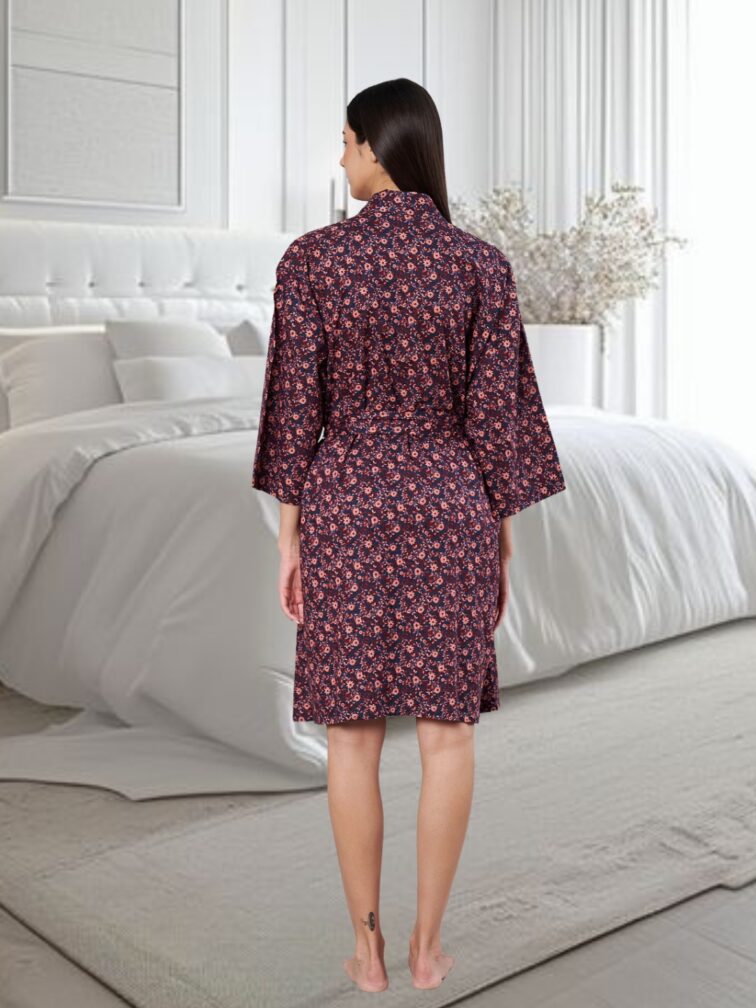 Amagyaa Women’s Premium Printed Bathrobe