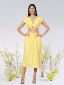 yellow co Ord set